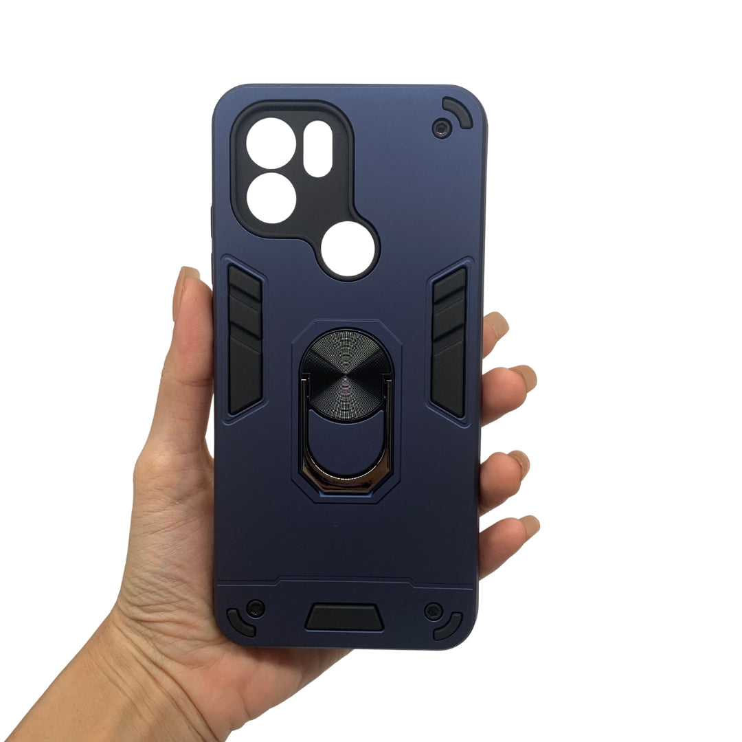 Redmi A1 Plus Hard PC Shockproof Slim Case w/ Ring Holder