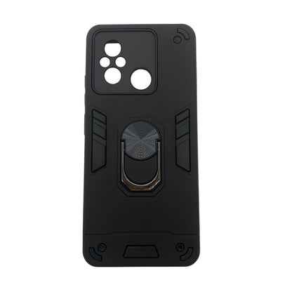 Redmi 12C Hard Shockproof Case w/ Ring Holder Slim Back Cover