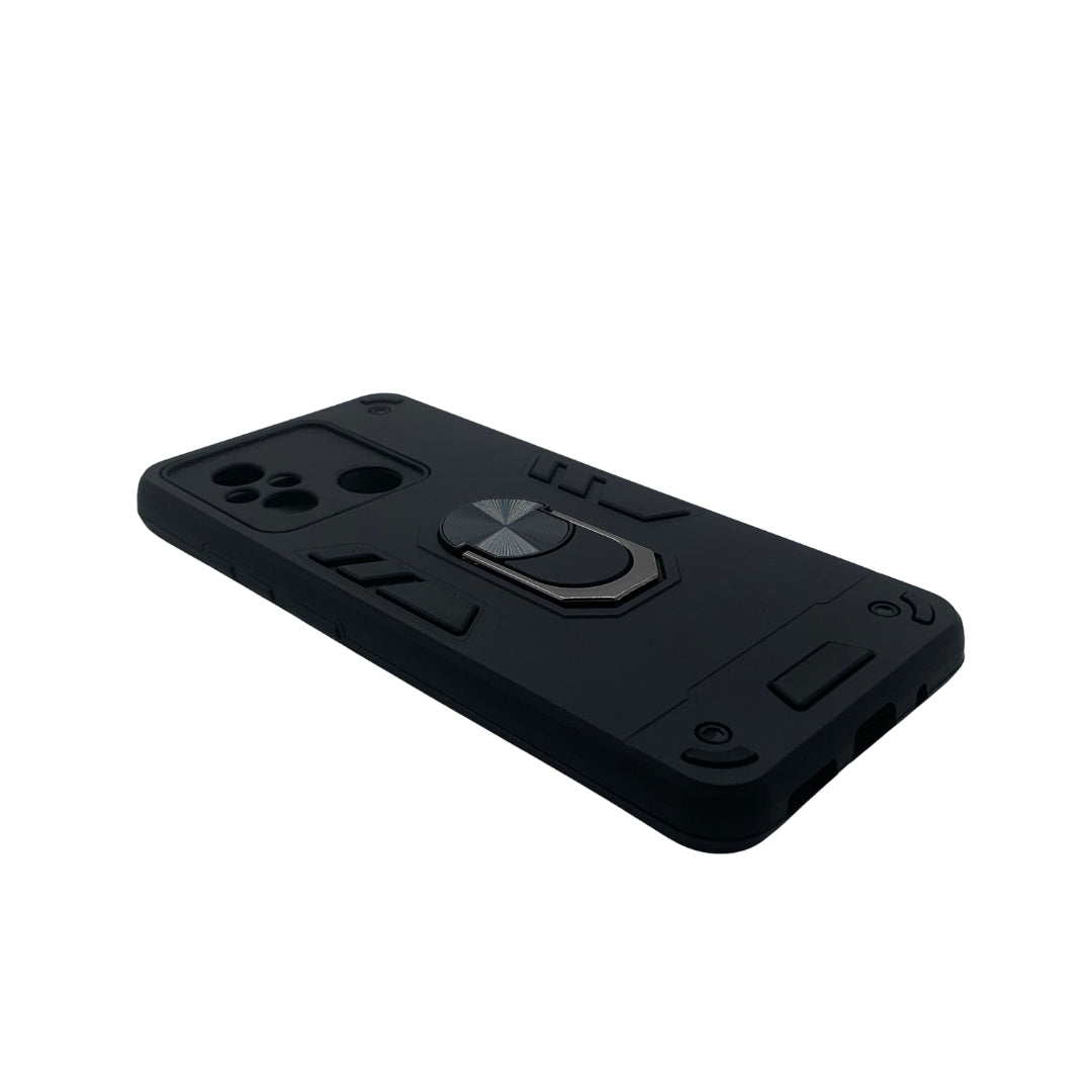 Redmi 12C Hard Shockproof Case w/ Ring Holder Slim Back Cover