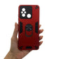 Redmi 12C Hard Shockproof Case w/ Ring Holder Slim Back Cover