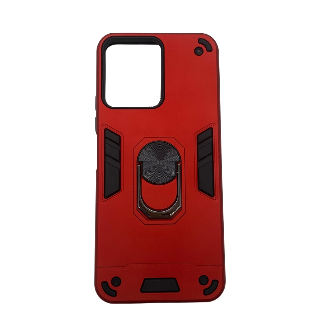 Redmi 12 4G Hard PC Shockproof Case with Ring Holder