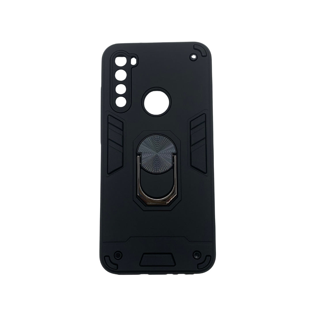 Redmi Note 8 Hard PC Case with Ring Holder - Shockproof Slim Cover