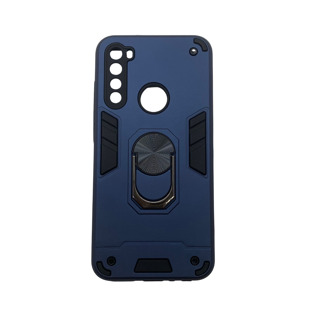 Redmi Note 8 Hard PC Case with Ring Holder - Shockproof Slim Cover