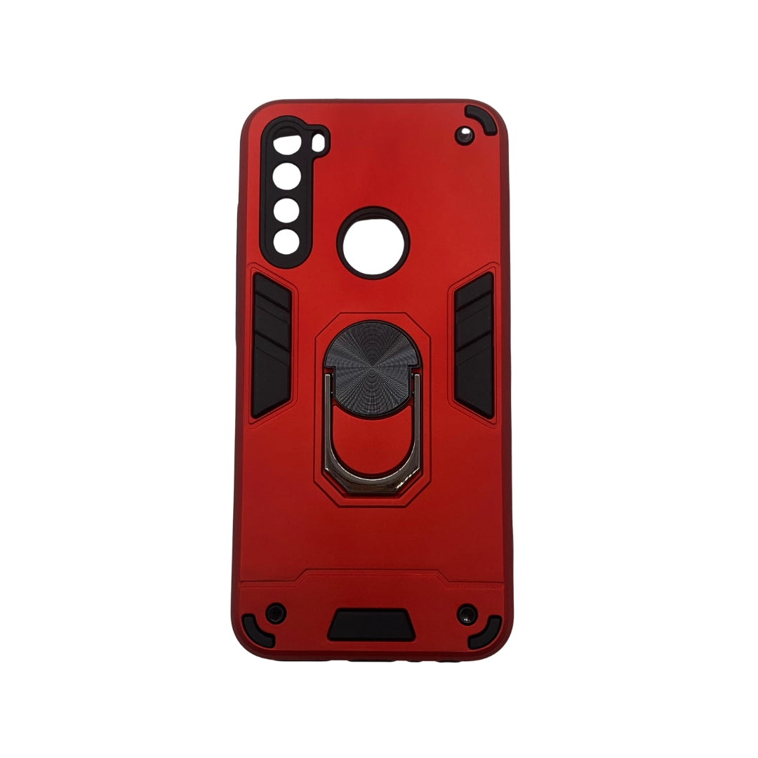 Redmi Note 8 Hard PC Case with Ring Holder - Shockproof Slim Cover
