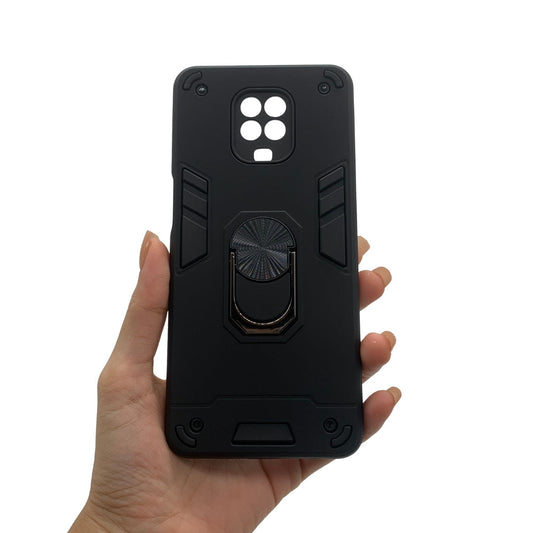 Redmi Note 9S Hard PC Shockproof Case with Ring Holder