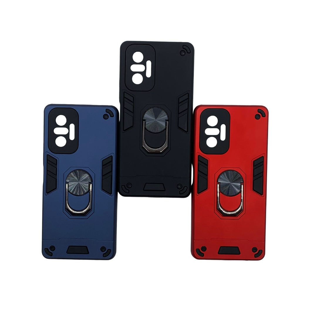 Redmi Note 10 Pro Case: Shockproof Slim Cover with Ring Holder