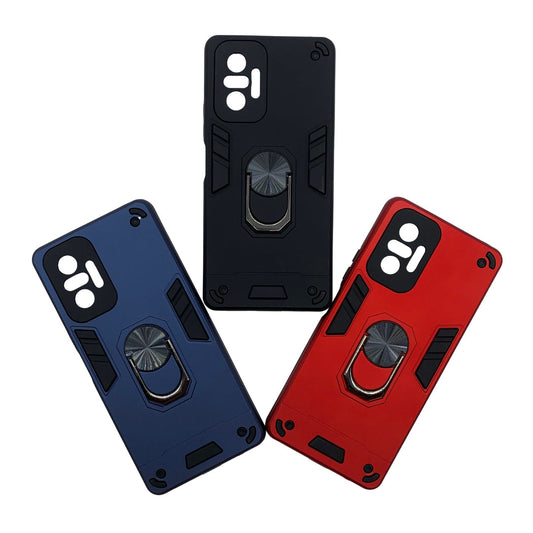 Redmi Note 10 Pro Case: Shockproof Slim Cover with Ring Holder