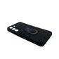Samsung S22 Hard PC Case with Ring Holder, Shockproof Slim Cover