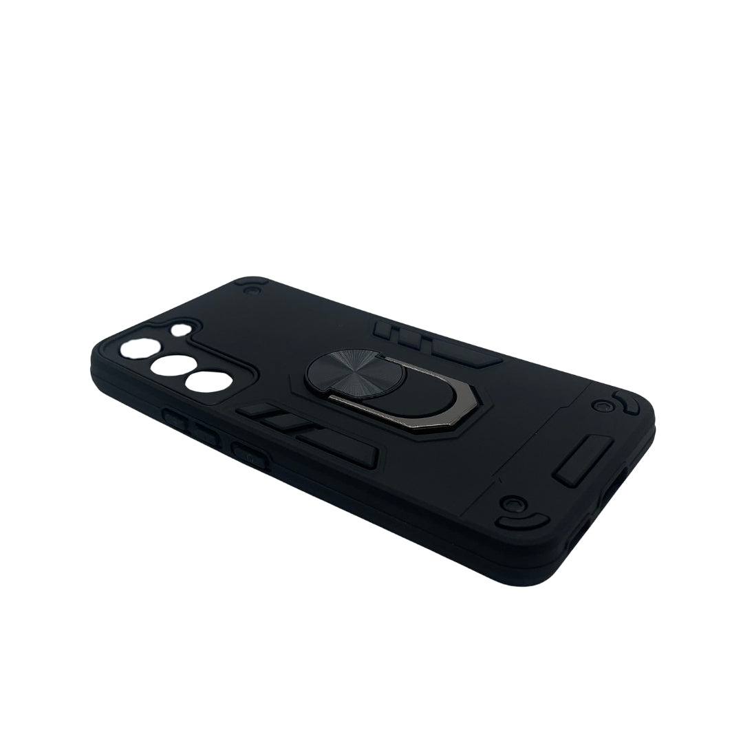 Samsung S22 Hard PC Case with Ring Holder, Shockproof Slim Cover