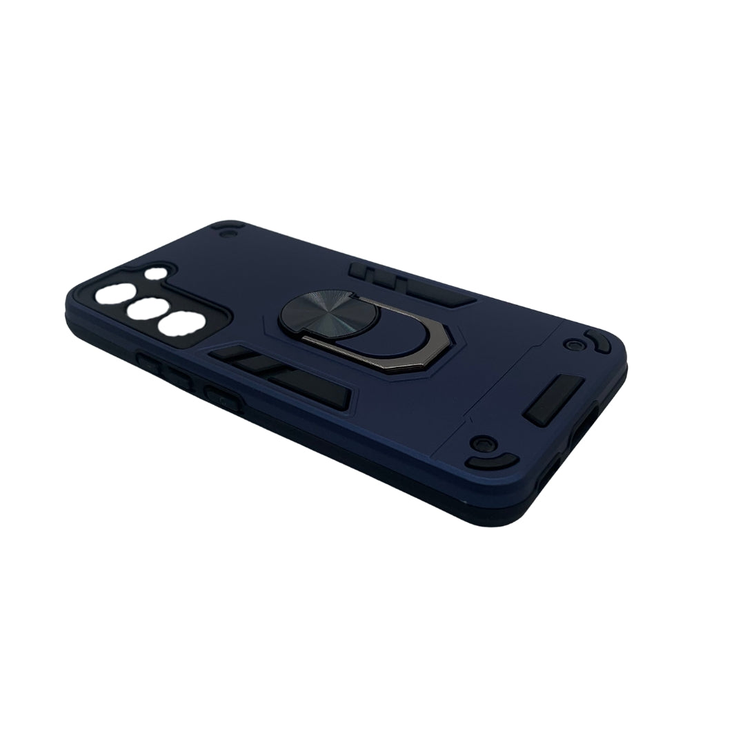 Samsung S22 Hard PC Case with Ring Holder, Shockproof Slim Cover