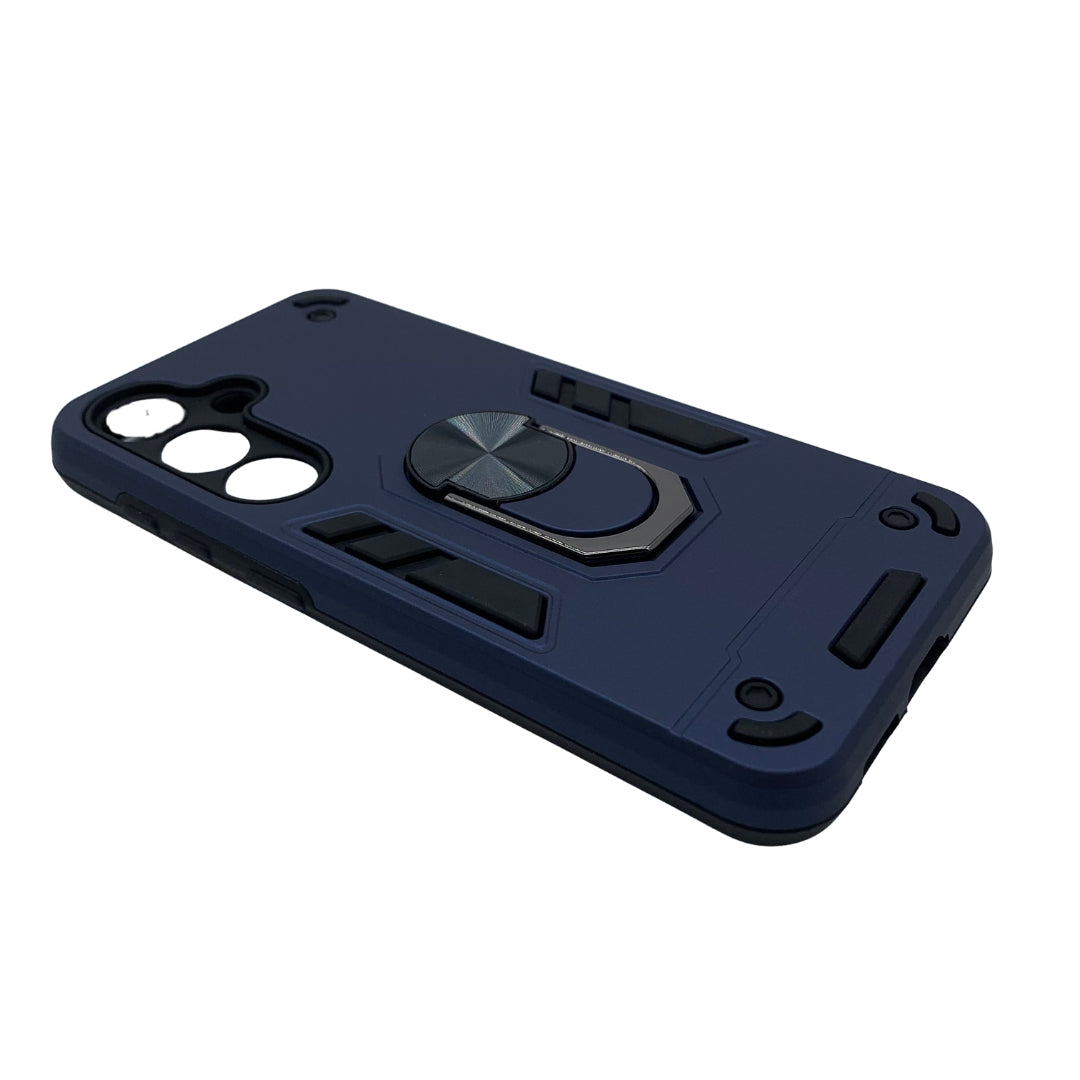 Samsung S24 Slim Shockproof Hard PC Case with Ring Holder