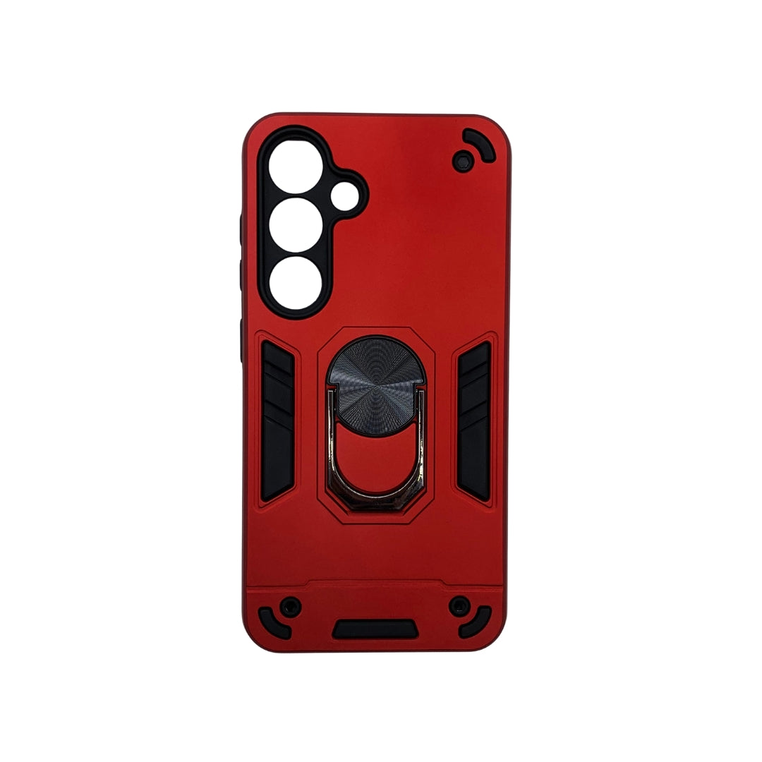 Samsung S24 Slim Shockproof Hard PC Case with Ring Holder