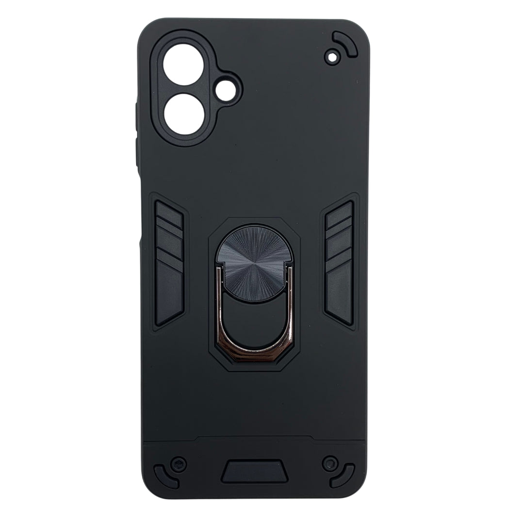 Samsung A07 Shockproof Hard PC Case with Ring Holder