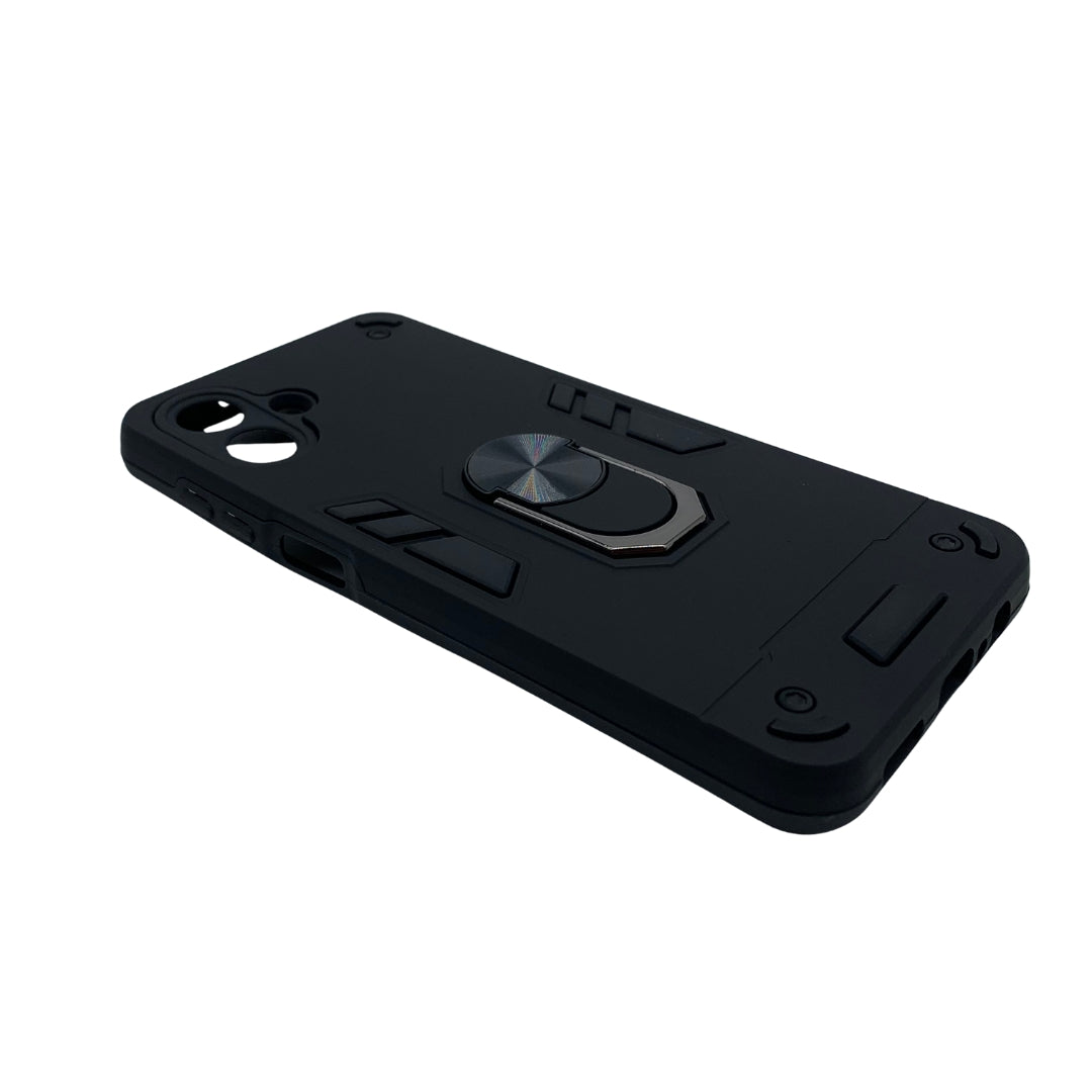 Samsung A07 Shockproof Hard PC Case with Ring Holder