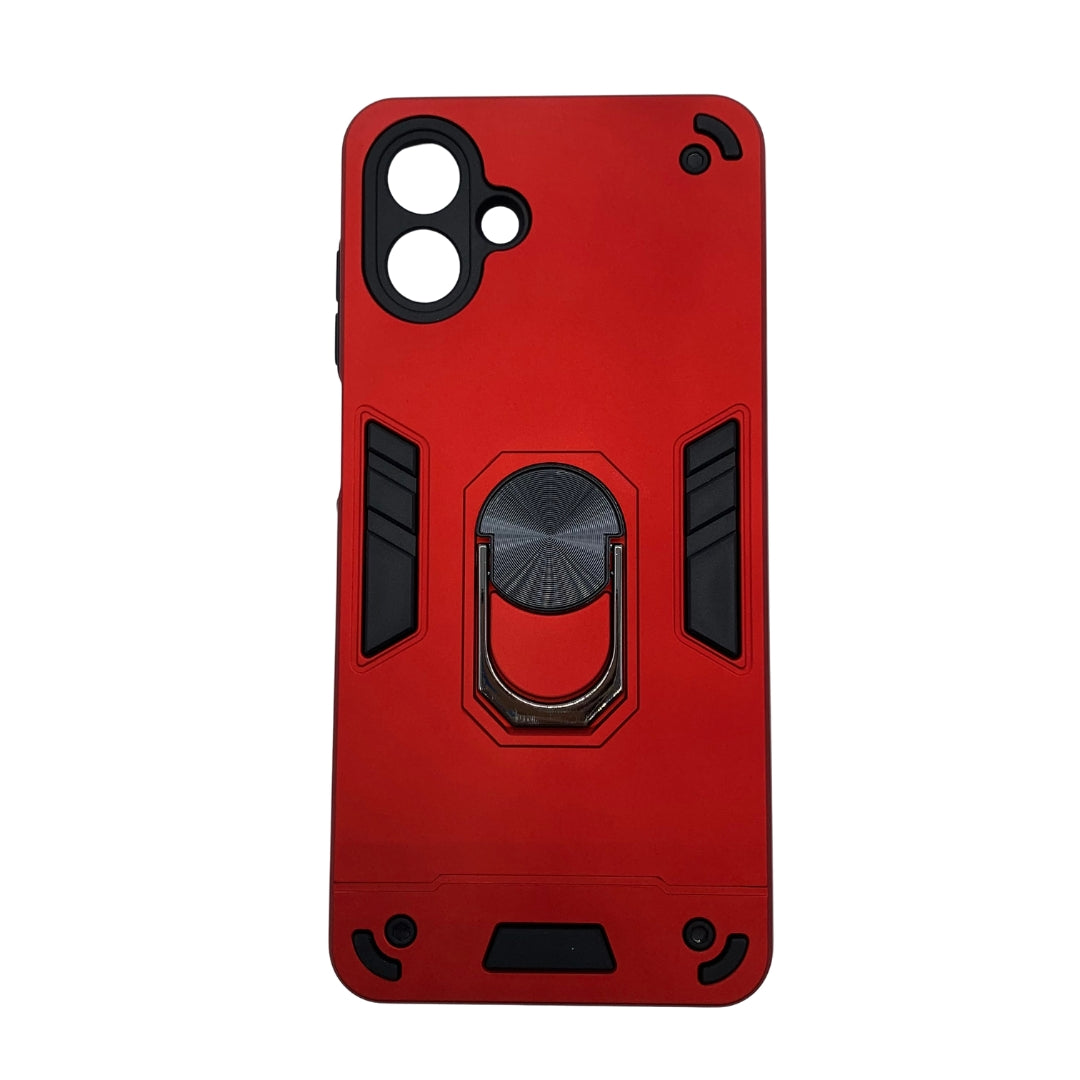 Samsung A07 Shockproof Hard PC Case with Ring Holder
