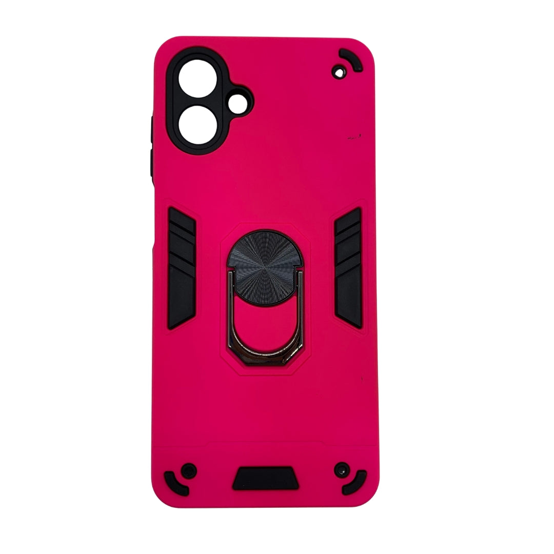 Samsung A07 Shockproof Hard PC Case with Ring Holder