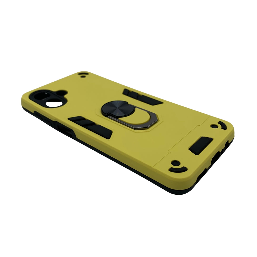 Samsung A07 Shockproof Hard PC Case with Ring Holder