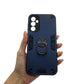 Samsung A14 Hard PC Case with Ring Holder - Shockproof Slim Cover