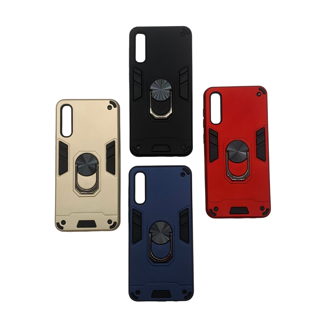 Samsung A50/A50s/A30s Hard PC Shockproof Case with Ring Holder