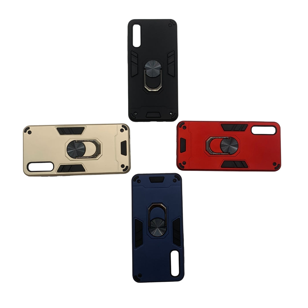Samsung A50/A50s/A30s Hard PC Shockproof Case with Ring Holder