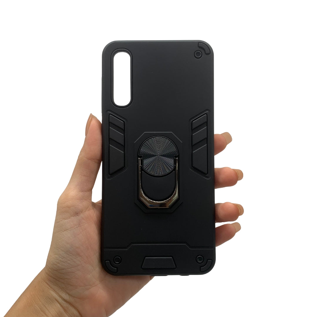 Samsung A50/A50s/A30s Hard PC Shockproof Case with Ring Holder