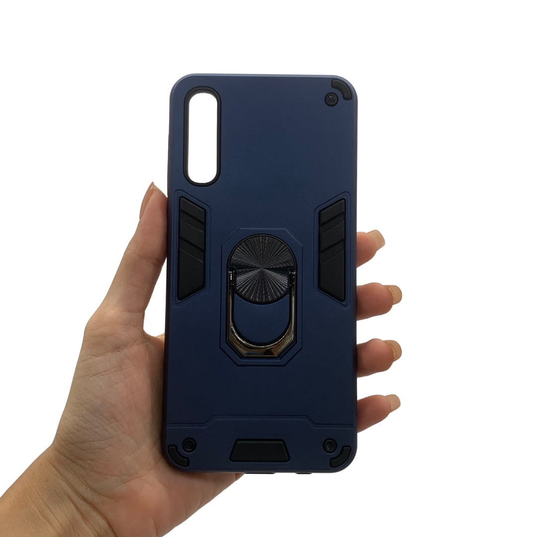 Samsung A50/A50s/A30s Hard PC Shockproof Case with Ring Holder