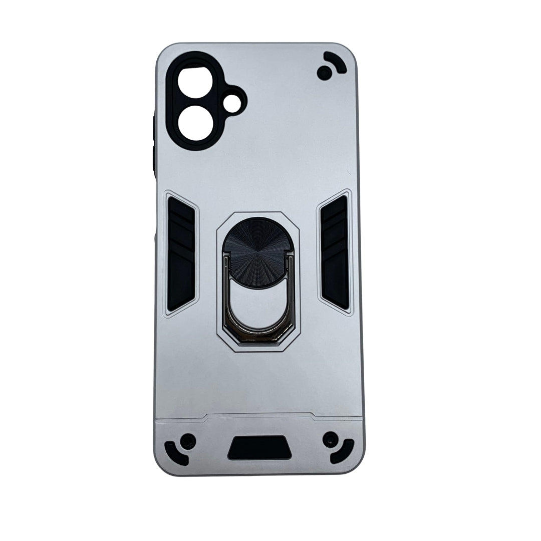 Samsung A07 Shockproof Hard PC Case with Ring Holder