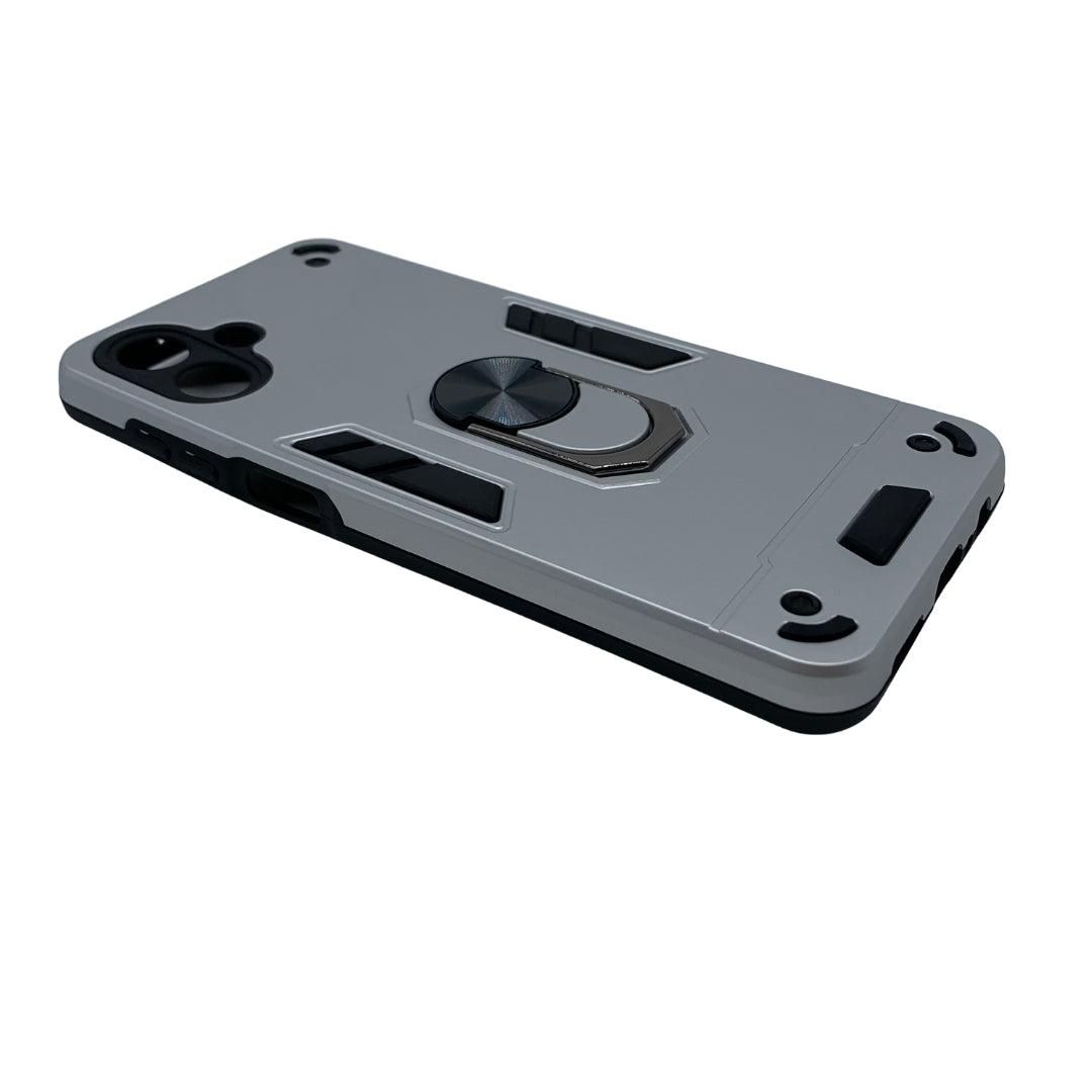 Samsung A07 Shockproof Hard PC Case with Ring Holder