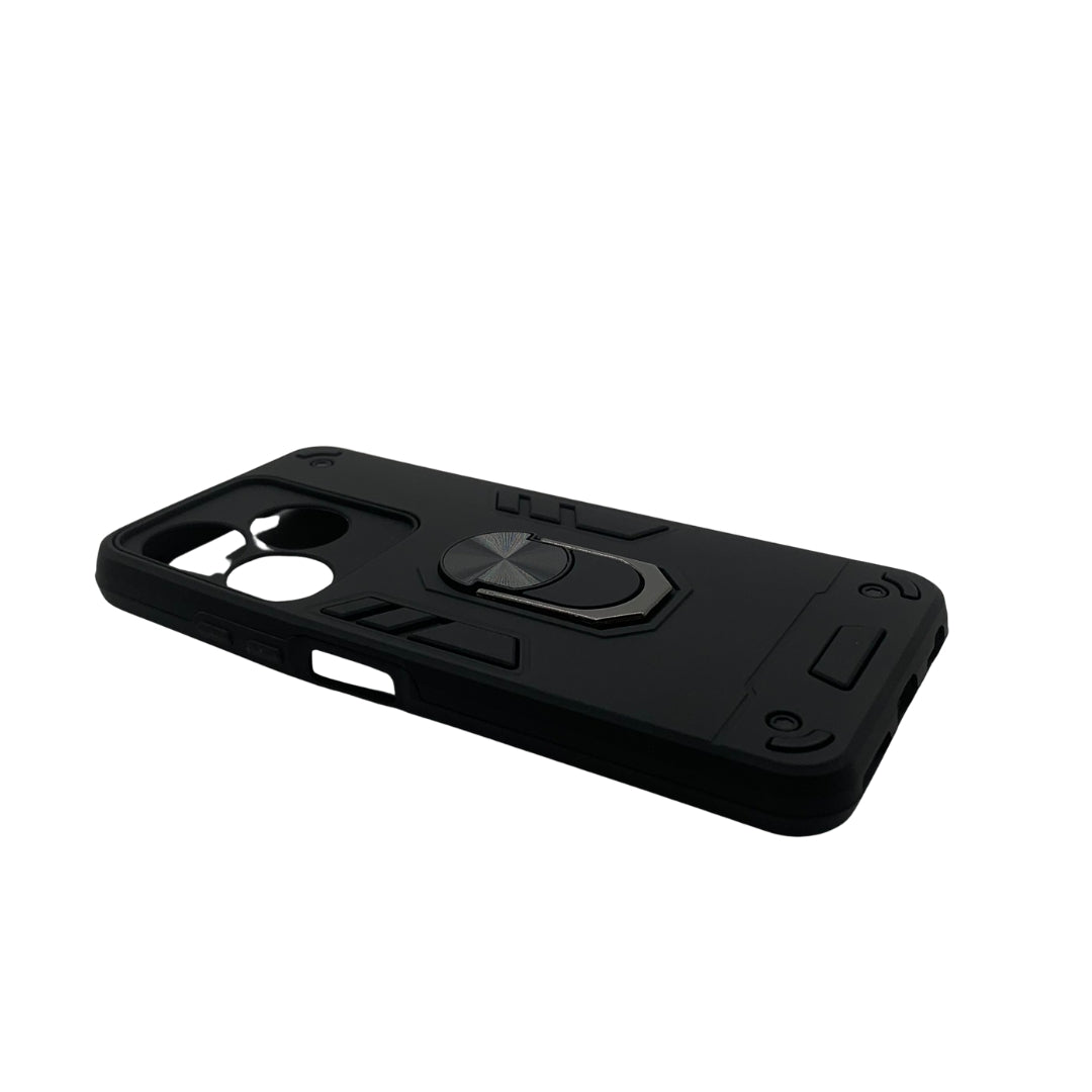 Tecno Spark 10 Hard PC Case with Ring Holder - Shockproof Slim Cover