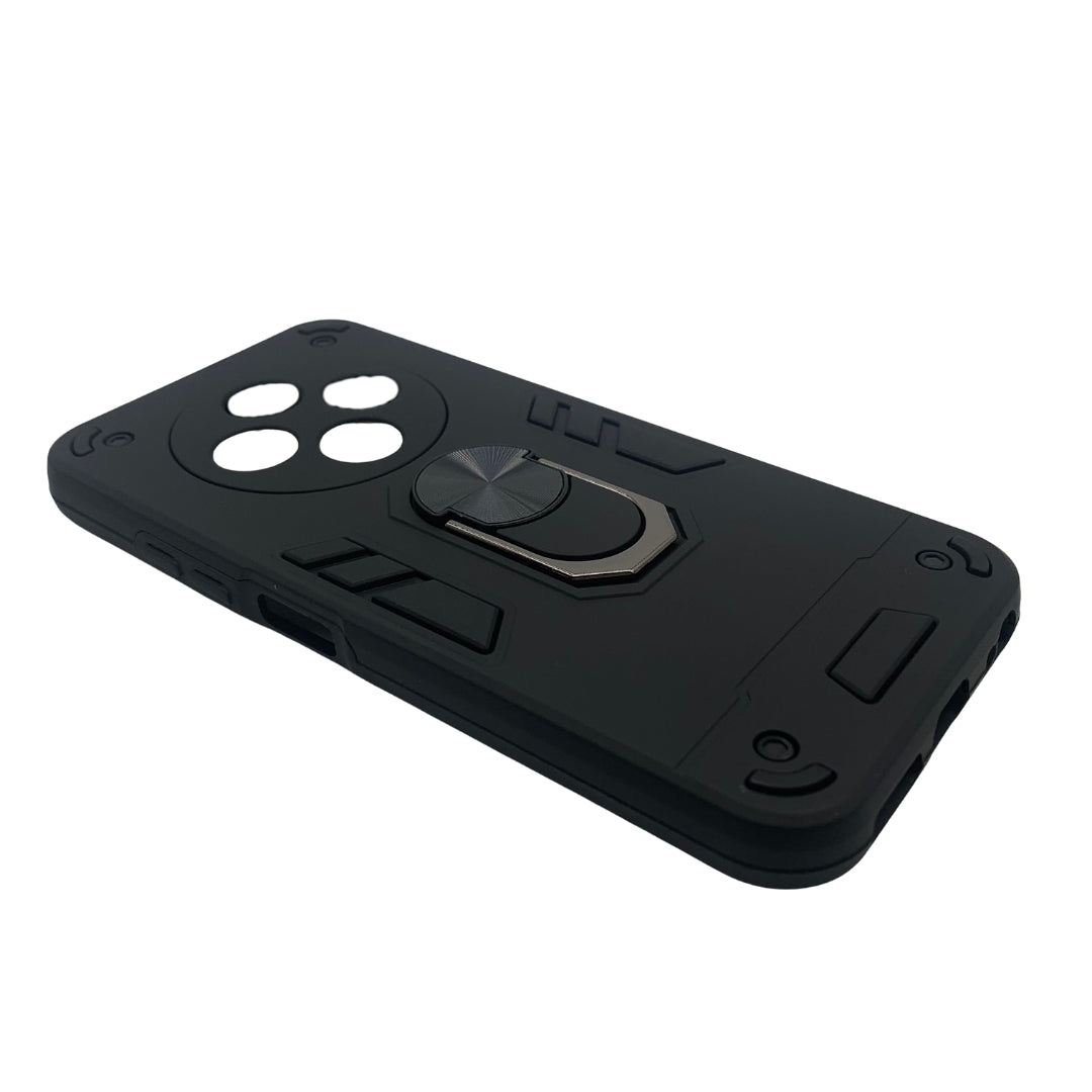 Tecno Spark 30C Hard Shockproof Case with Ring Holder & Kickstand