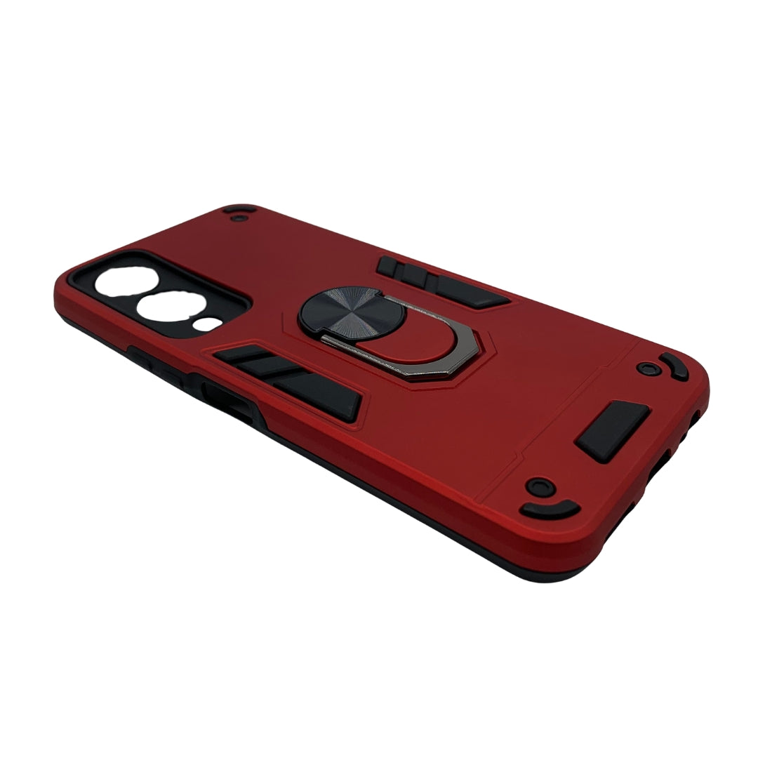 Vivo Y17s Hard PC Case w/ Ring Holder | Shockproof Slim Back Cover