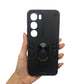 Vivo Y19s Hard PC Shockproof Case with Ring Holder Slim Cover