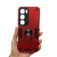 Vivo Y19s Hard PC Shockproof Case with Ring Holder Slim Cover