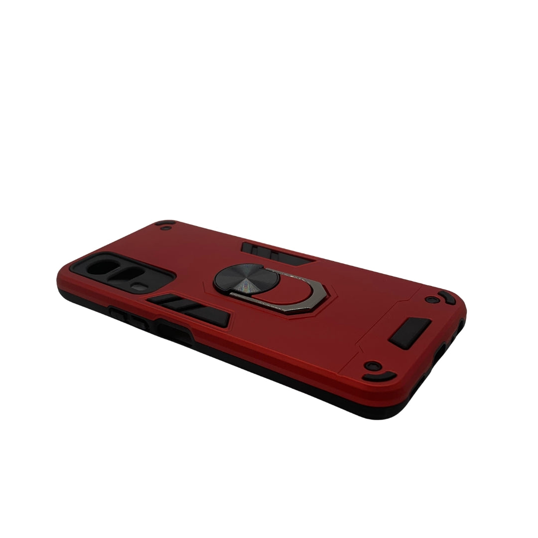Vivo Y53s Shockproof Hard PC Case with Ring Holder Slim Cover