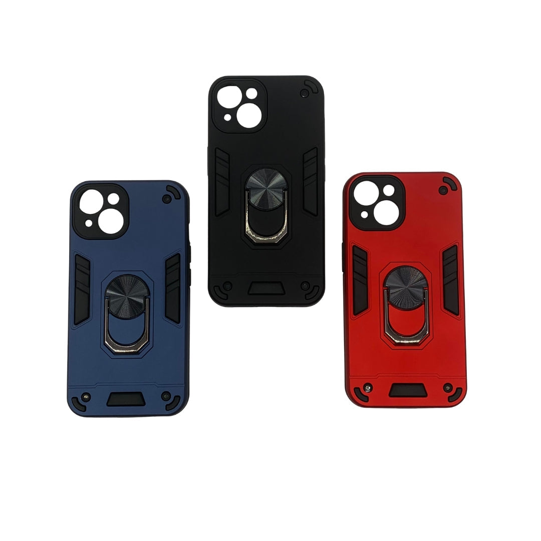 iPhone 14 Ring Holder Case, Shockproof Slim PC Cover