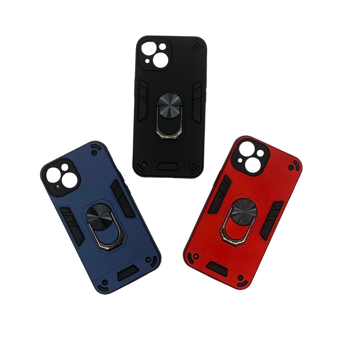 iPhone 14 Ring Holder Case, Shockproof Slim PC Cover