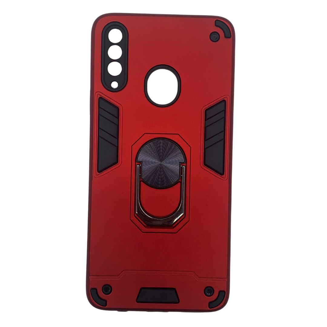 Samsung A20s Hard PC Case with ring holder Shockproof Slim back Cover