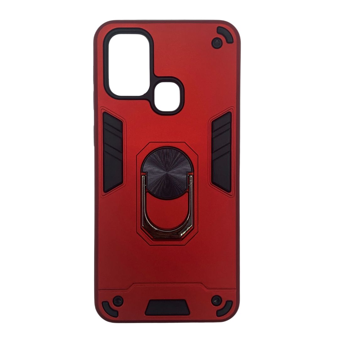 Samsung M31 Hard PC Case with ring holder Shockproof Slim back Cover
