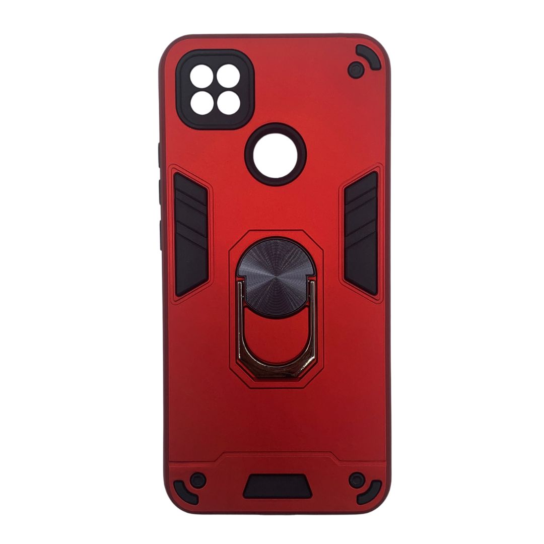Redmi 10A Hard PC Case with ring holder Shockproof Slim back Cover