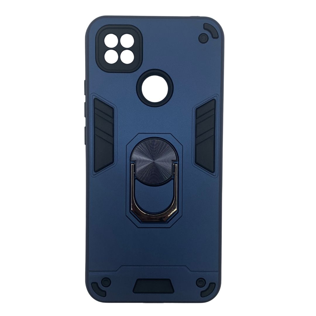 Redmi 10A Hard PC Case with ring holder Shockproof Slim back Cover