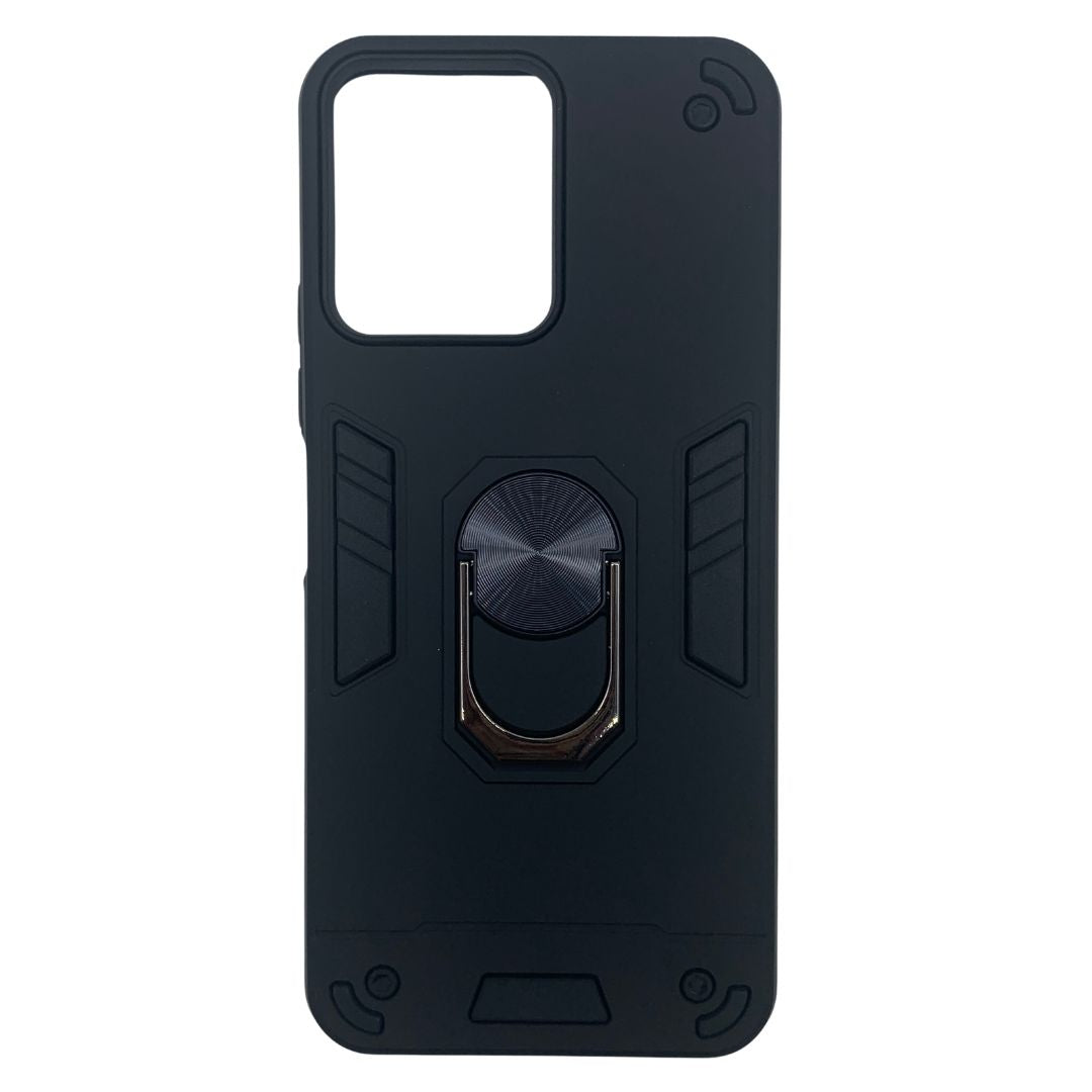 Redmi 12 Hard PC Case with ring holder Shockproof Slim back Cover