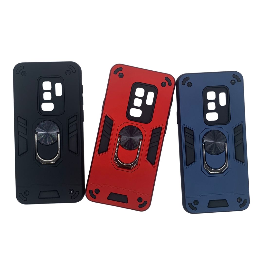 Samsung S9 Plus Hard PC Case with ring holder Shockproof Slim back Cover