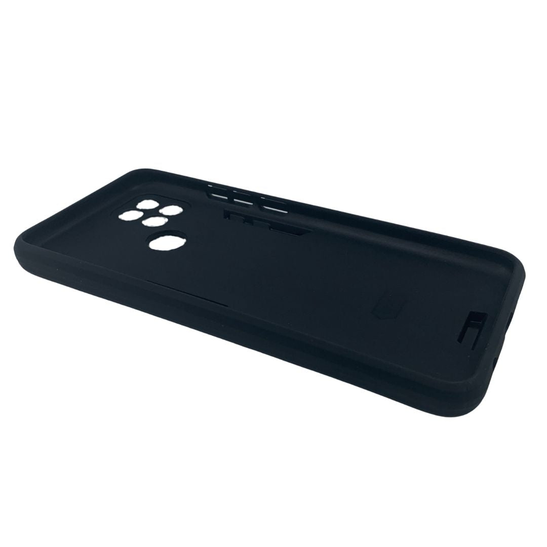 OPPO A15 Hard PC Case with ring holder Shockproof Slim back Cover