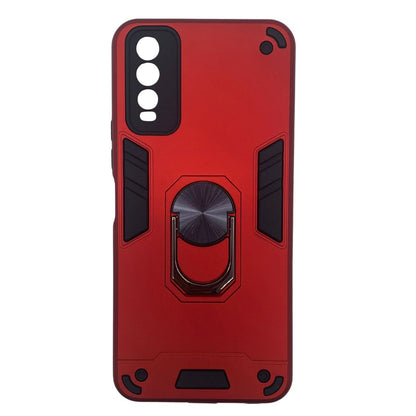 Vivo Y20 Hard PC Case with ring holder Shockproof Slim back Cover
