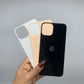 Coloured Back Tempered Glass for iPhone 12