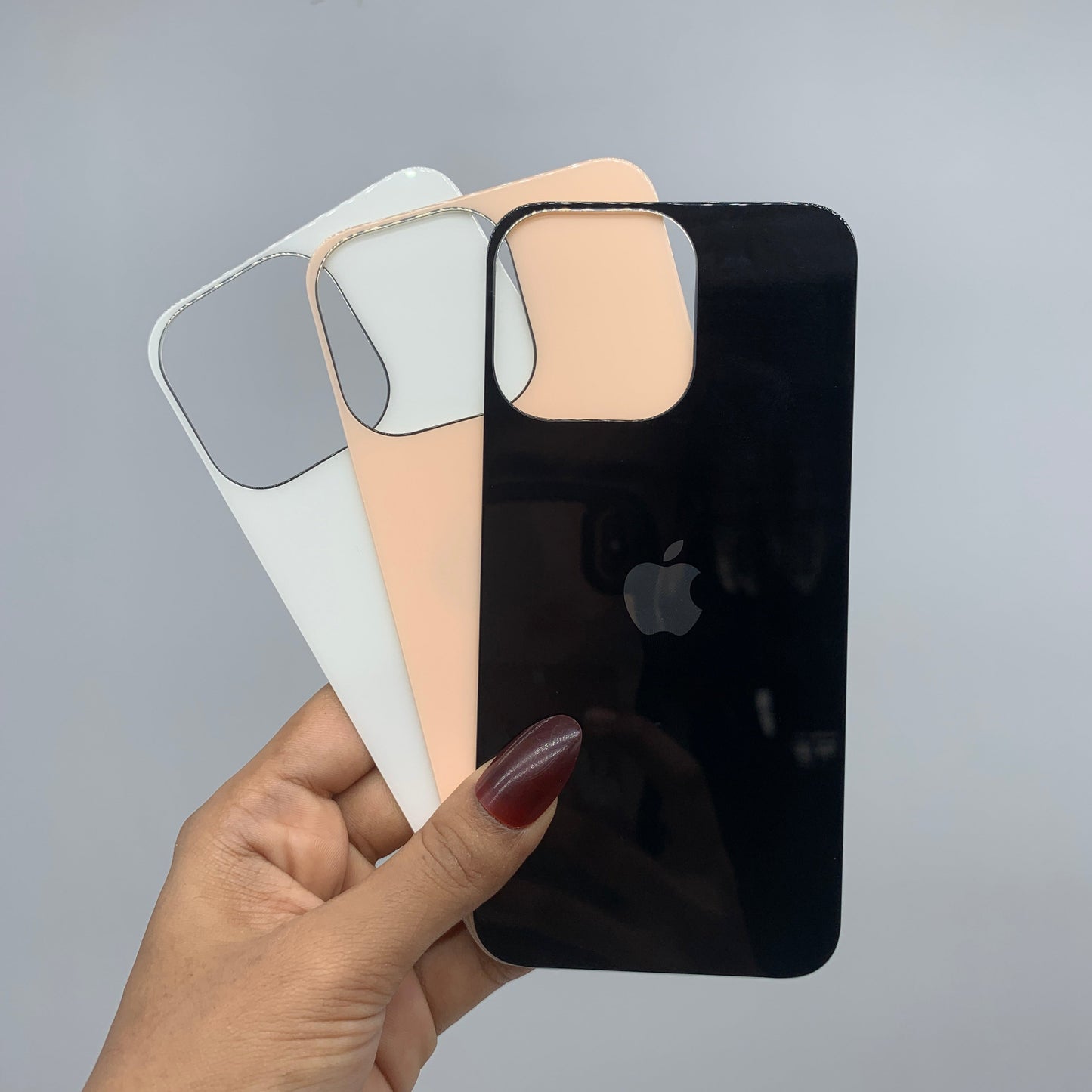Coloured Back Tempered Glass for iPhone 13 Pro
