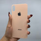Coloured Back Tempered Glass for iPhone X / XS