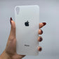 Coloured Back Tempered Glass for iPhone XR