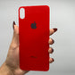 Coloured Back Tempered Glass for iPhone Xs max