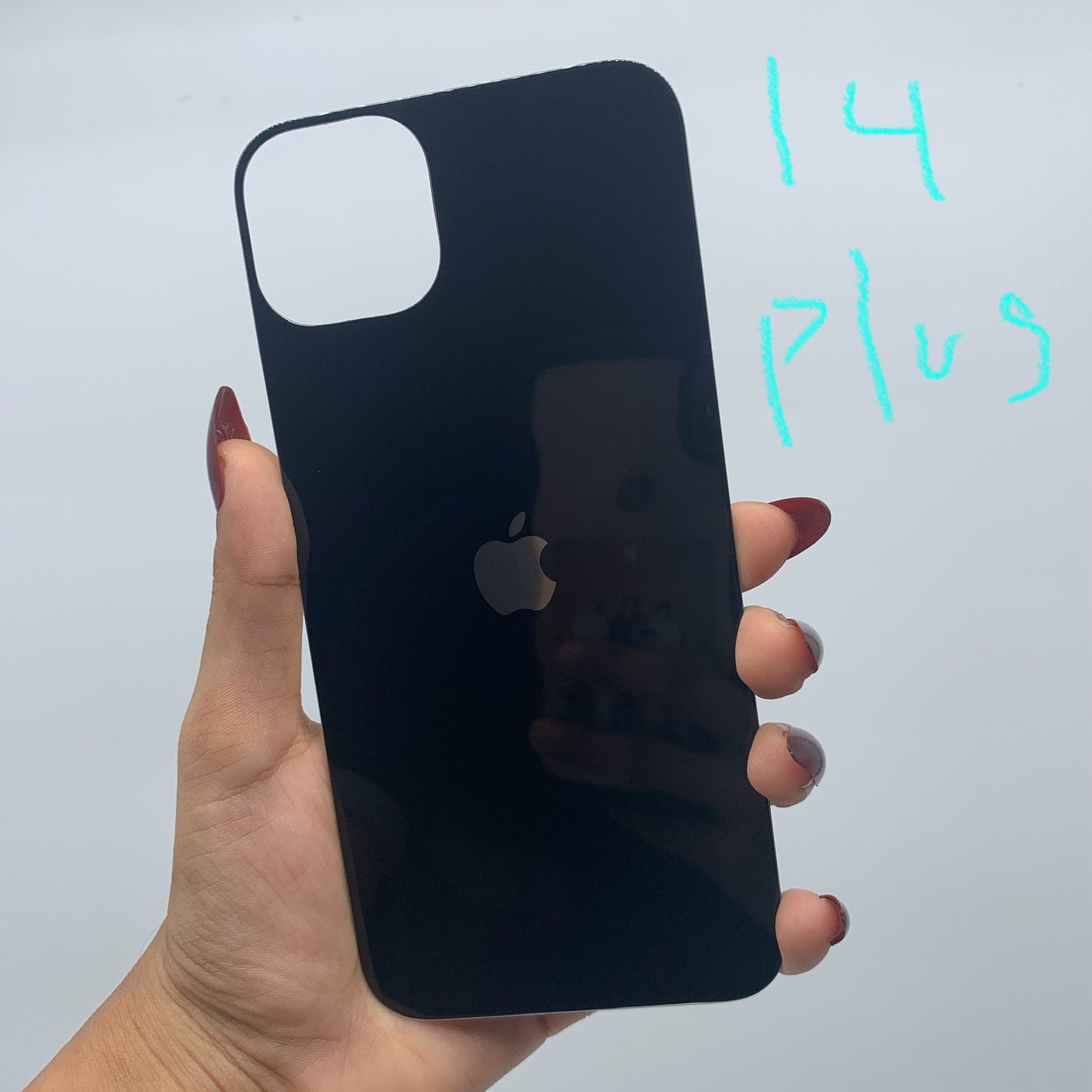 Coloured Back Tempered Glass for iPhone 14